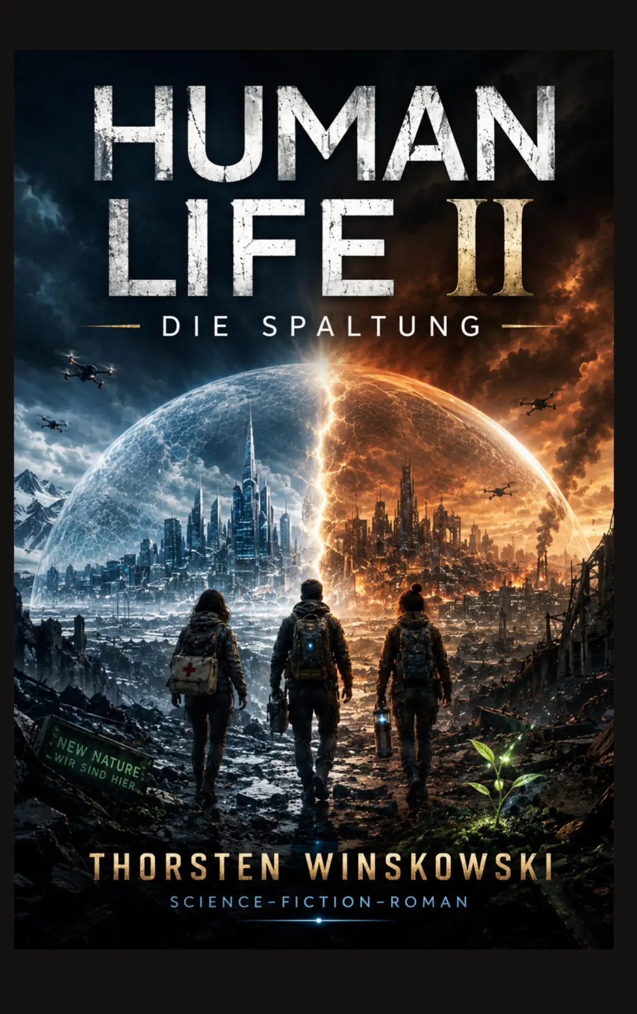 Cover: 9783696778217 | Human Life II | Die Spaltung | Thorsten Winskowski | Taschenbuch