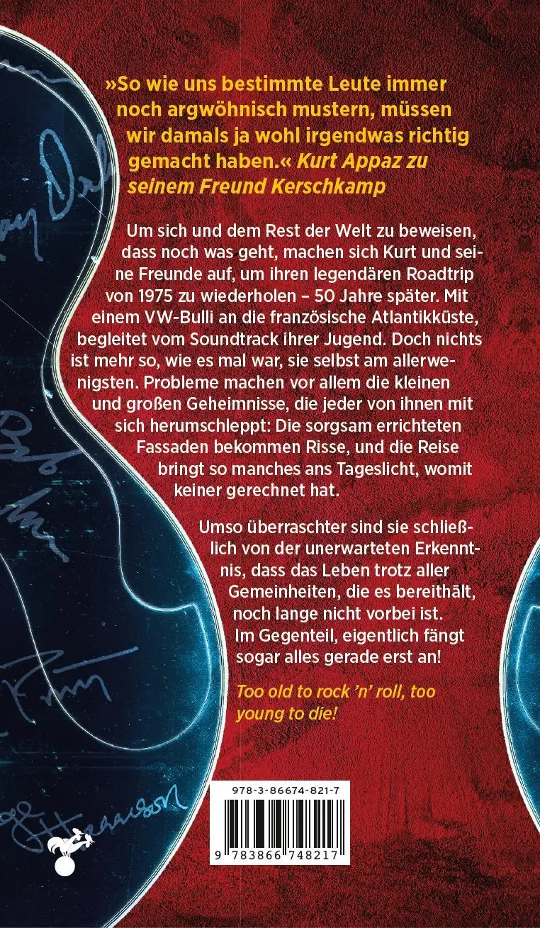 Rückseite: 9783866748217 | Rollator Blues | Vielleicht muss man ja doch nicht sterben ... | Hänel