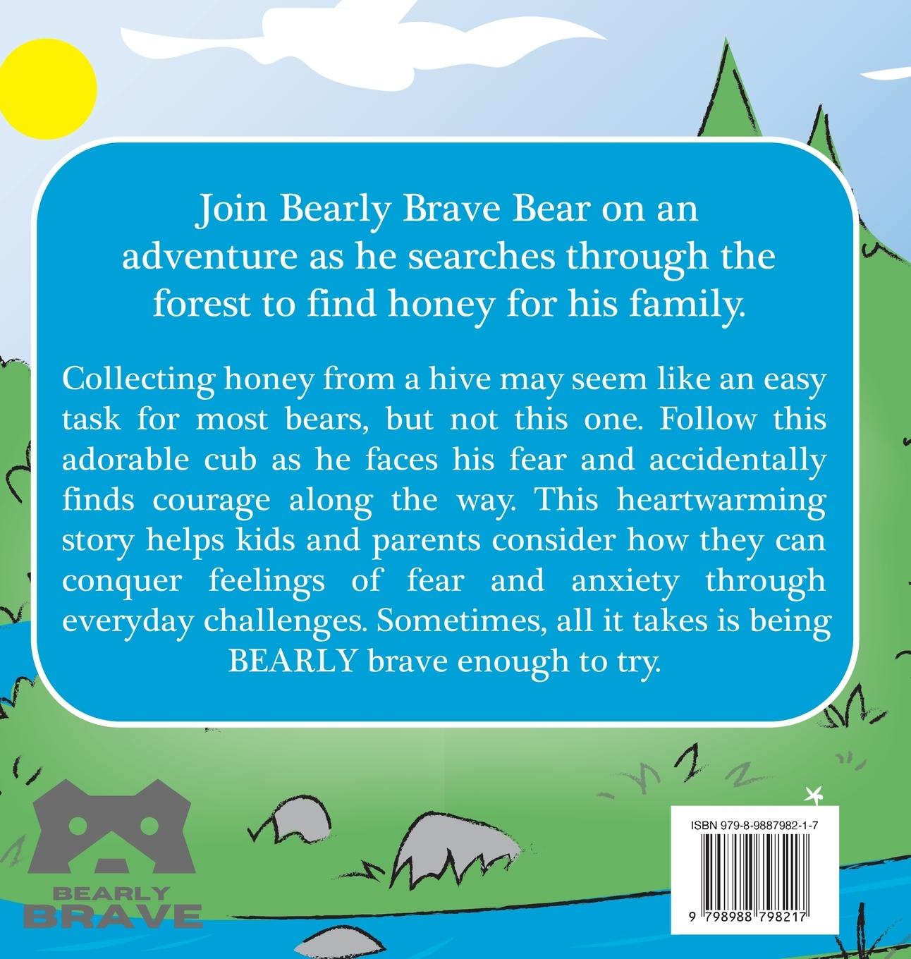 Rückseite: 9798988798217 | Barely Brave Bear Hunts for Honey | Trenton Worsham | Buch | Englisch