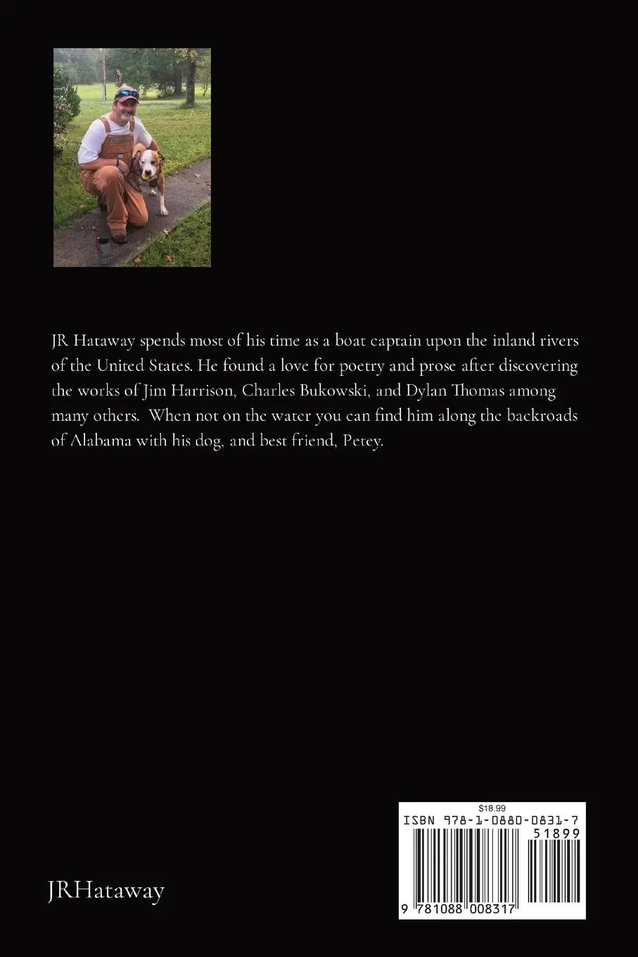 Rückseite: 9781088008317 | A Walk After Midnight | Musings of a Dead Society Poet | Jr Hataway