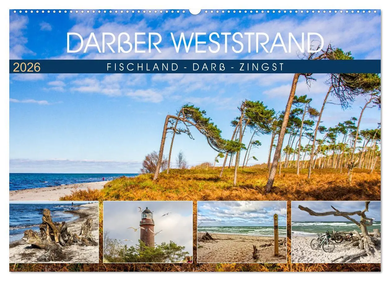 Cover: 9783457248317 | Darßer Weststrand - Fischland Darß Zingst (Wandkalender 2026 DIN A2...