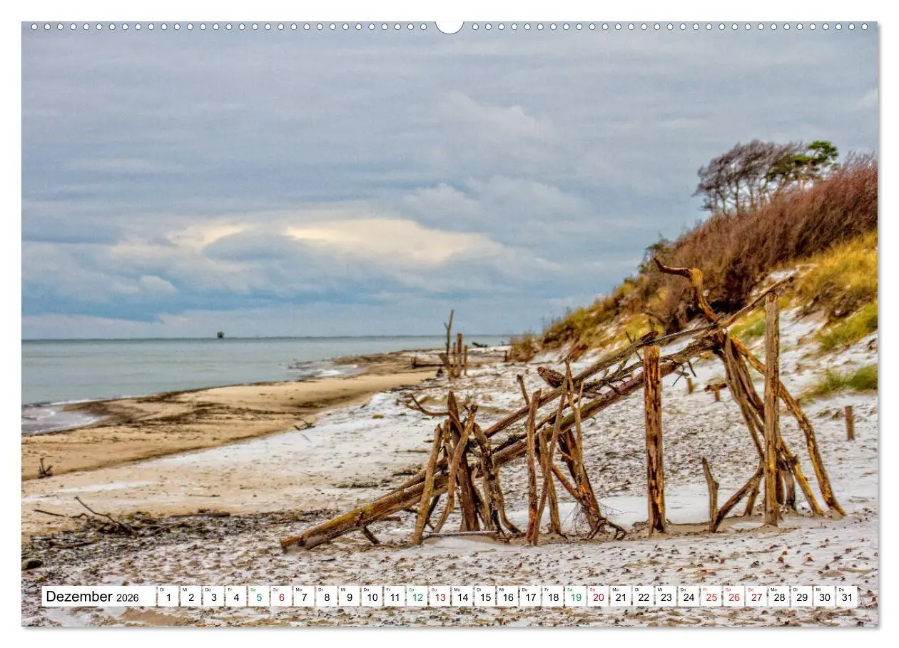 Bild: 9783457248317 | Darßer Weststrand - Fischland Darß Zingst (Wandkalender 2026 DIN A2...