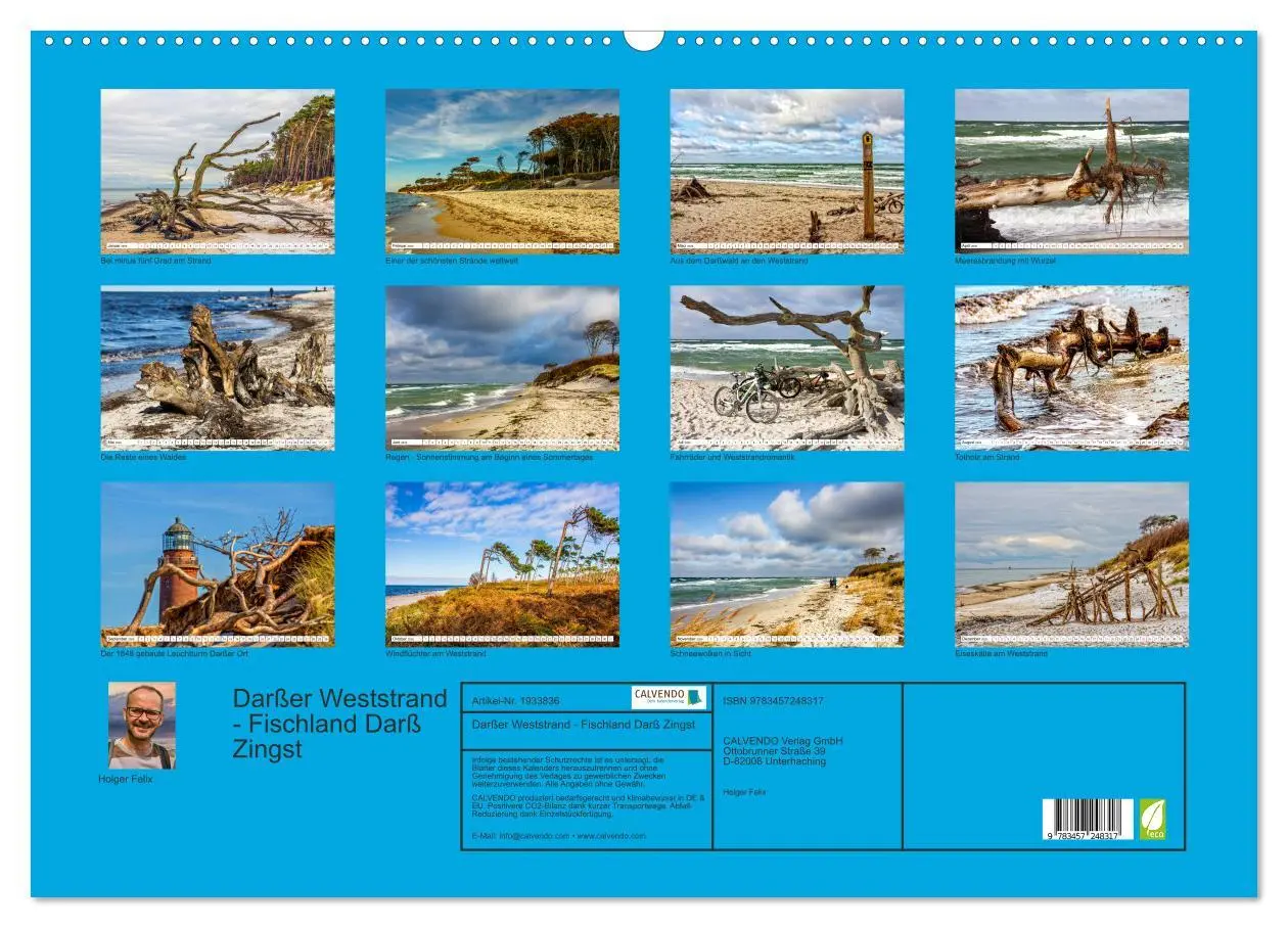 Bild: 9783457248317 | Darßer Weststrand - Fischland Darß Zingst (Wandkalender 2026 DIN A2...