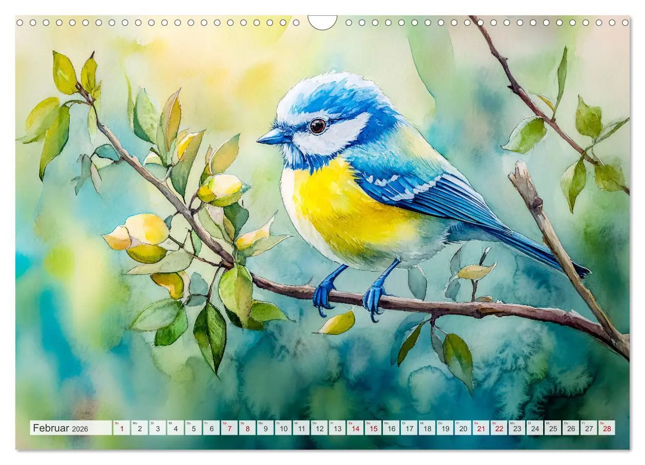 Bild: 9783457318317 | Wildtiere Europas - Farbwelt der heimischen Fauna (Wandkalender...
