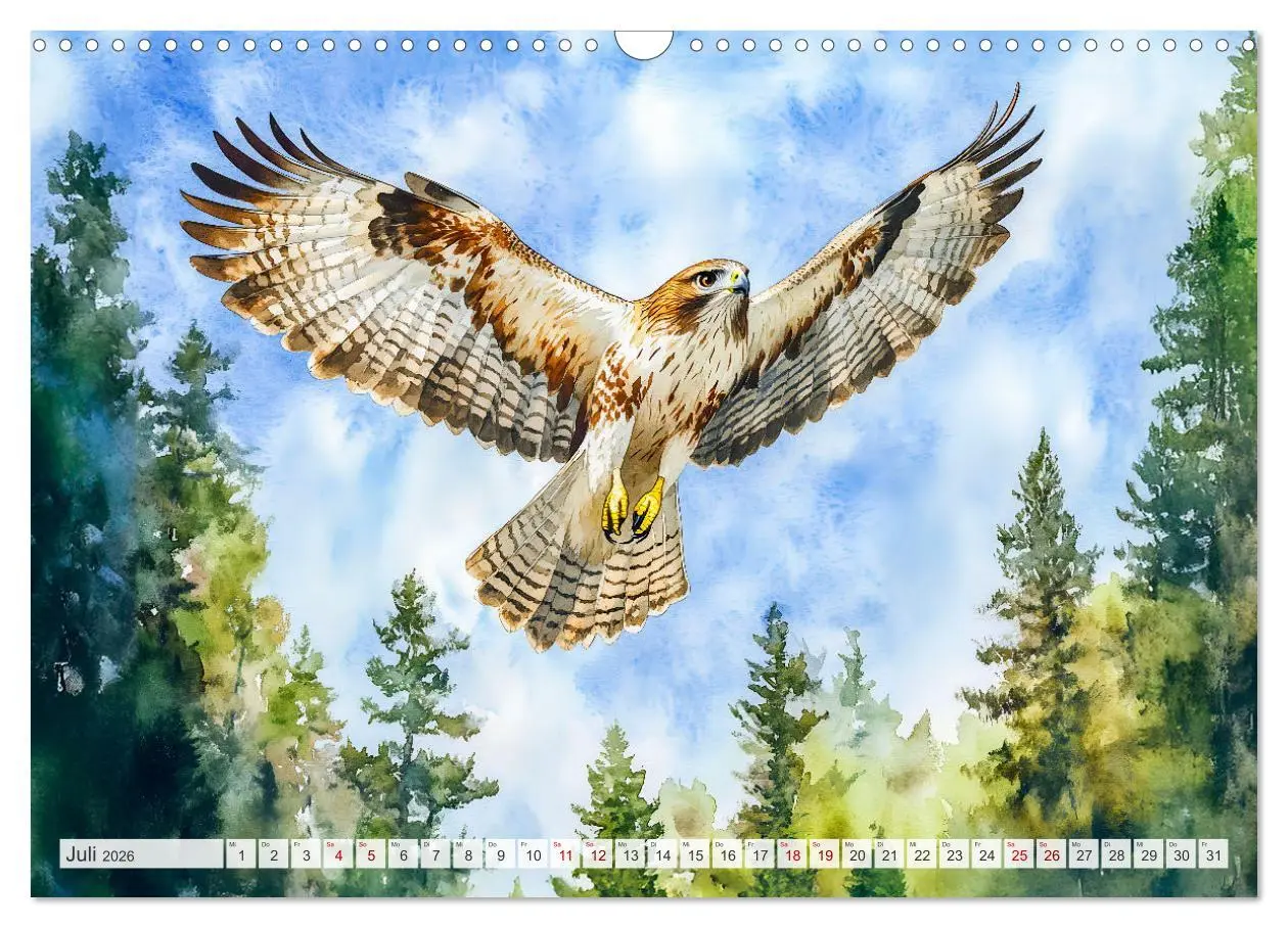 Bild: 9783457318317 | Wildtiere Europas - Farbwelt der heimischen Fauna (Wandkalender...