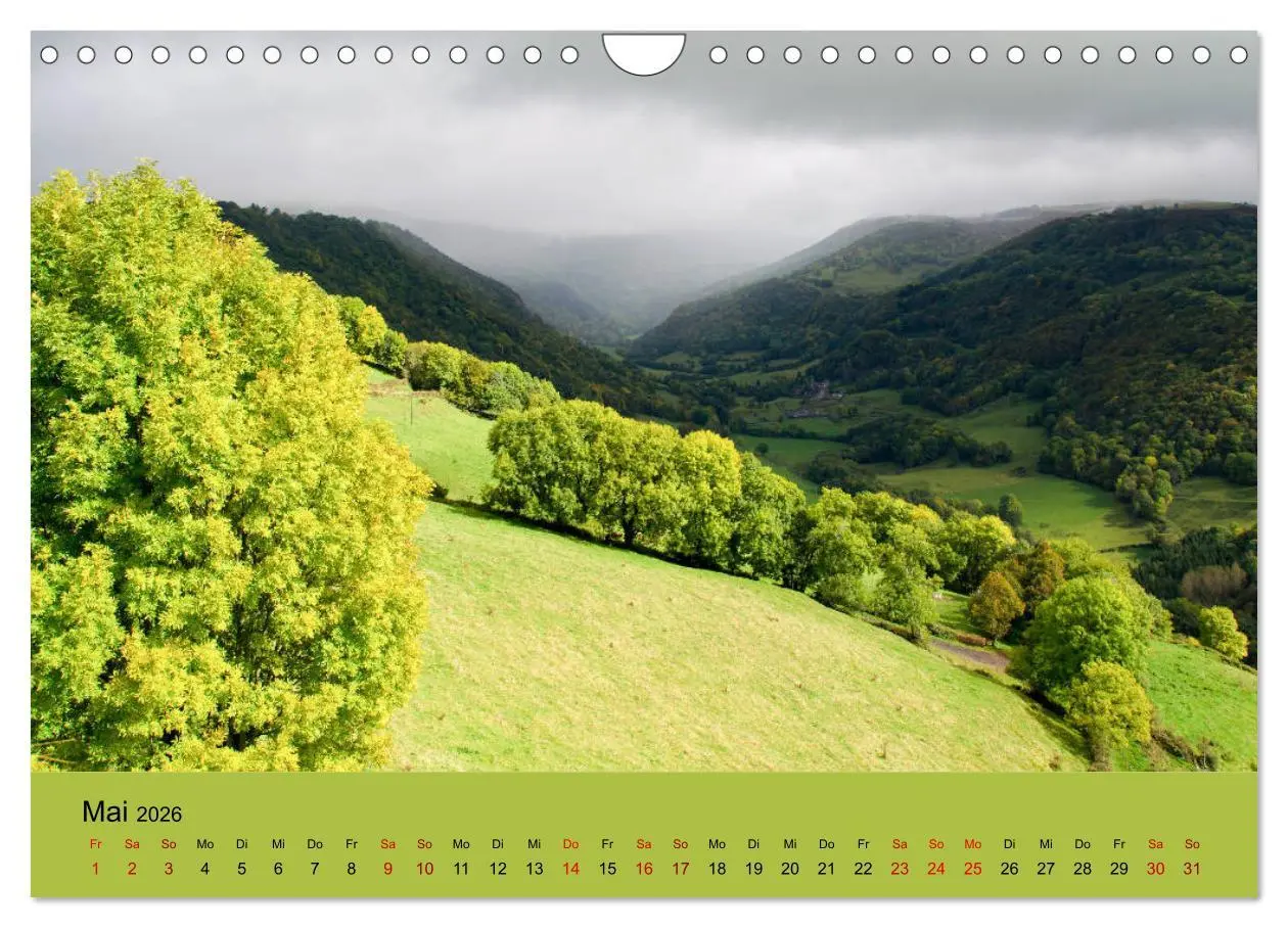 Bild: 9783457938317 | Naturparadies Auvergne (Wandkalender 2026 DIN A4 quer), CALVENDO...