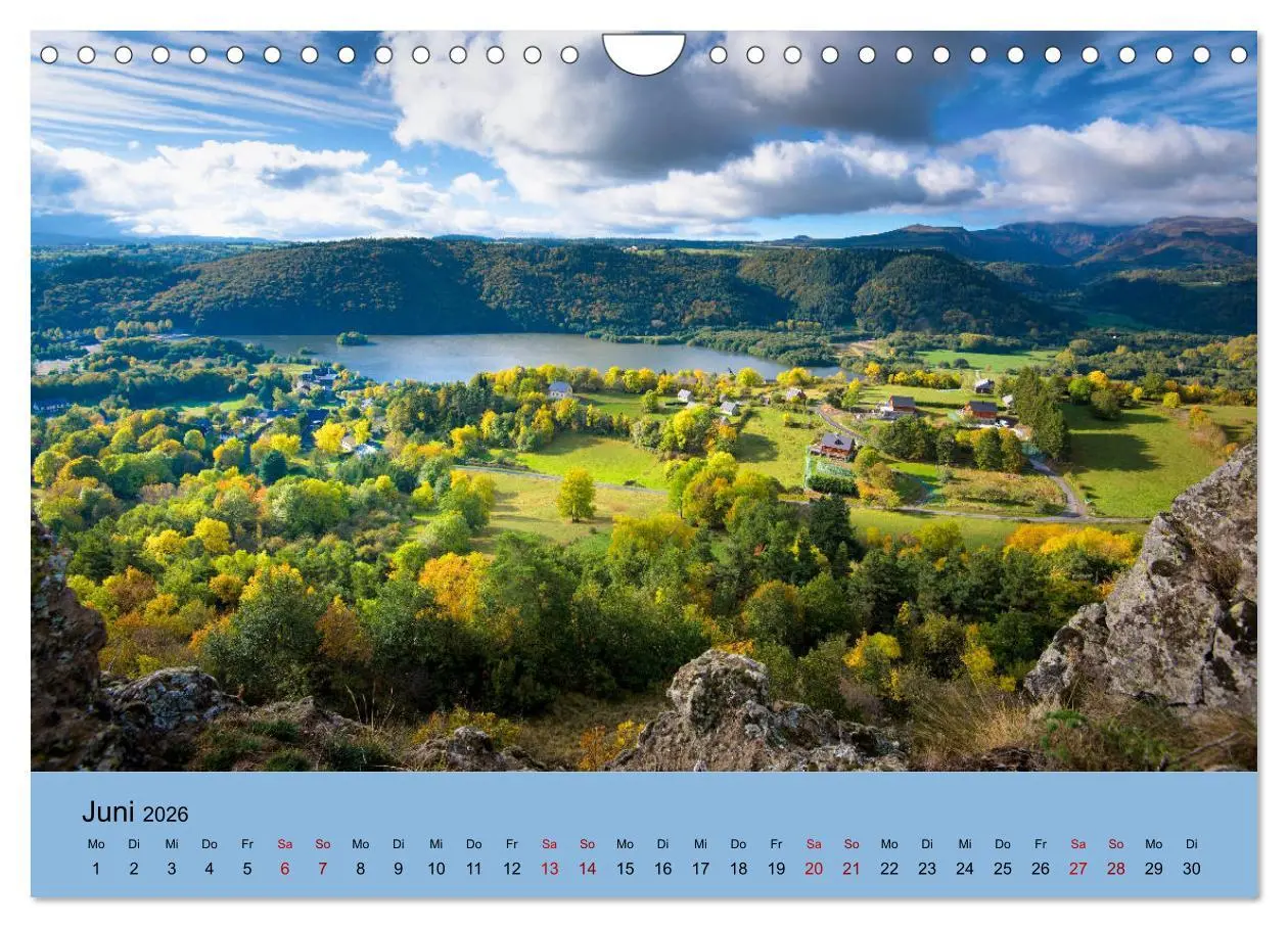 Bild: 9783457938317 | Naturparadies Auvergne (Wandkalender 2026 DIN A4 quer), CALVENDO...