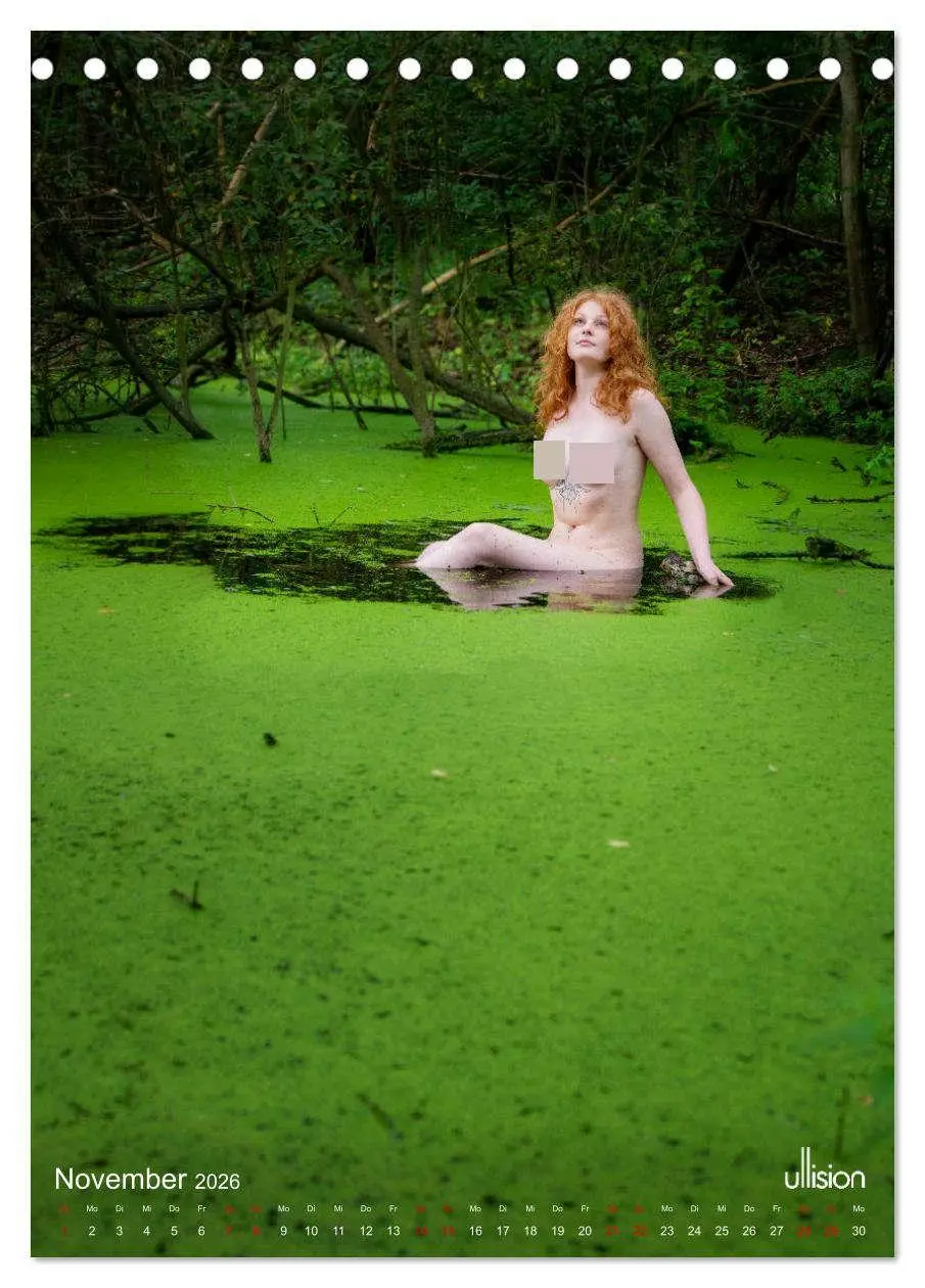 Bild: 9783516338317 | Akt im Wasser - sinnliche Nymphen (Tischkalender 2026 DIN A5 hoch),...