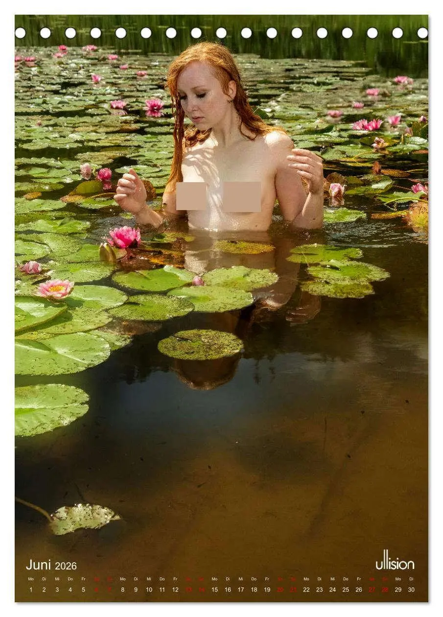 Bild: 9783516338317 | Akt im Wasser - sinnliche Nymphen (Tischkalender 2026 DIN A5 hoch),...