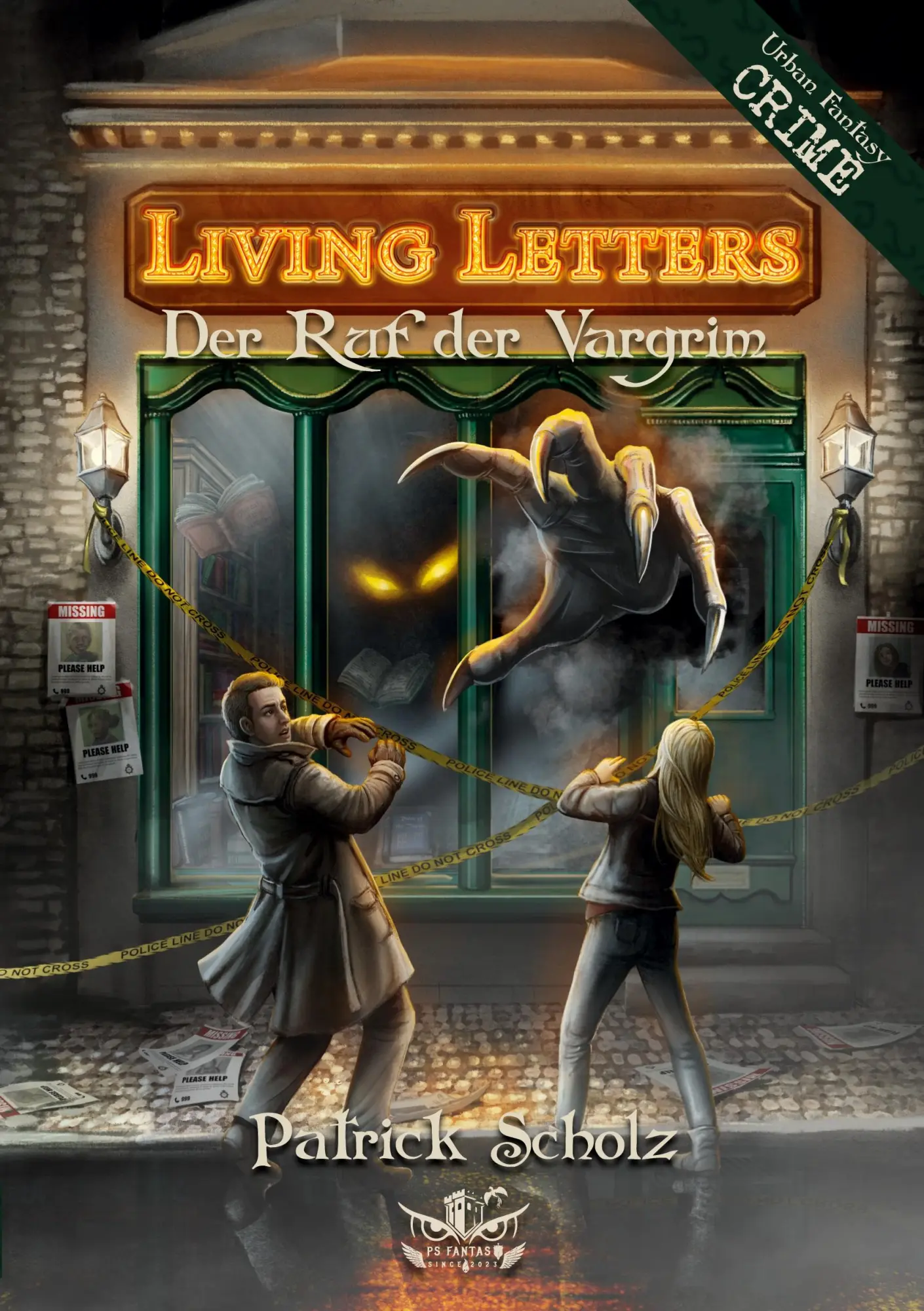 Cover: 9783696388317 | Living Letters | Der Ruf der Vargrim | Patrick Scholz | Taschenbuch