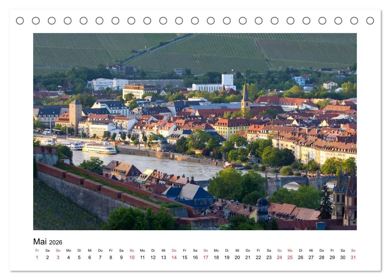 Bild: 9783516188417 | Würzburg - Im Lauf der Jahreszeiten (Tischkalender 2026 DIN A5...