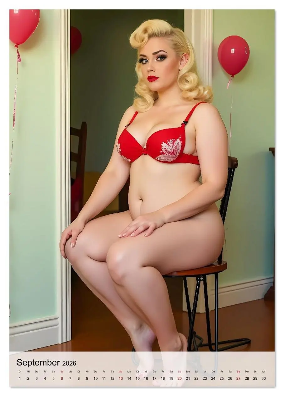 Bild: 9783516638417 | Pin-up Girls - Die sündigen Fifties (Tischkalender 2026 DIN A5...