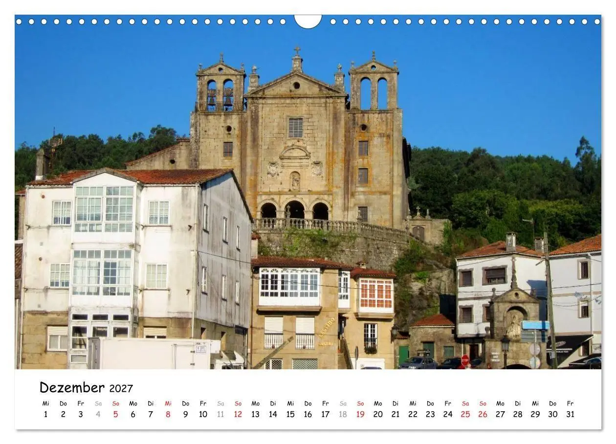Bild: 9783569968417 | Camino Portugues - Jakobsweg (Wandkalender 2027 DIN A3 quer),...