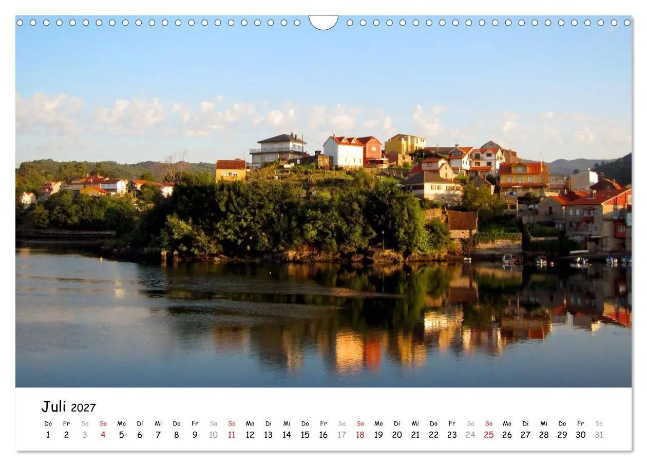 Bild: 9783569968417 | Camino Portugues - Jakobsweg (Wandkalender 2027 DIN A3 quer),...