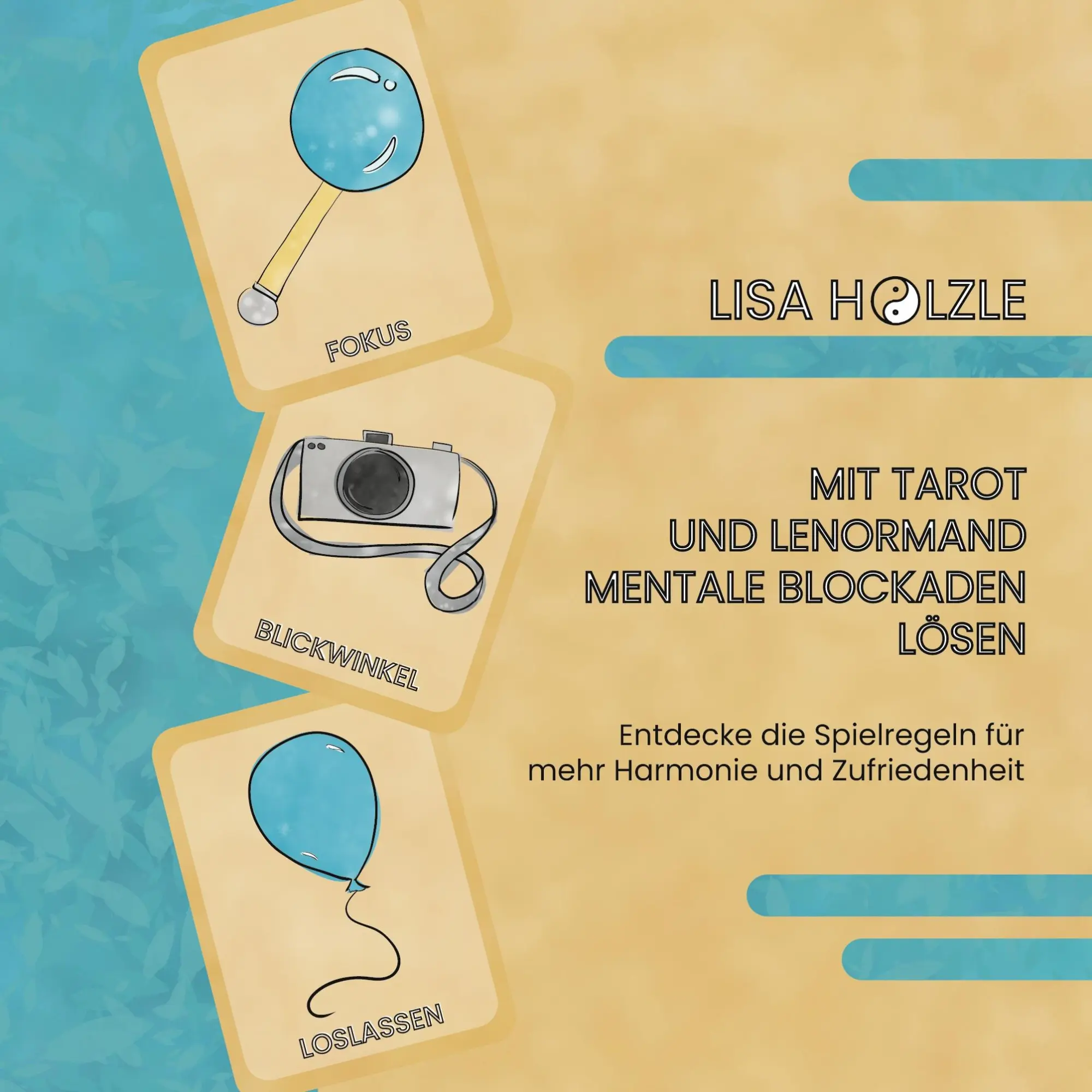 Cover: 9783696378417 | Mit Tarot und Lenormand mentale Blockaden lösen | Lisa Hölzle | Buch