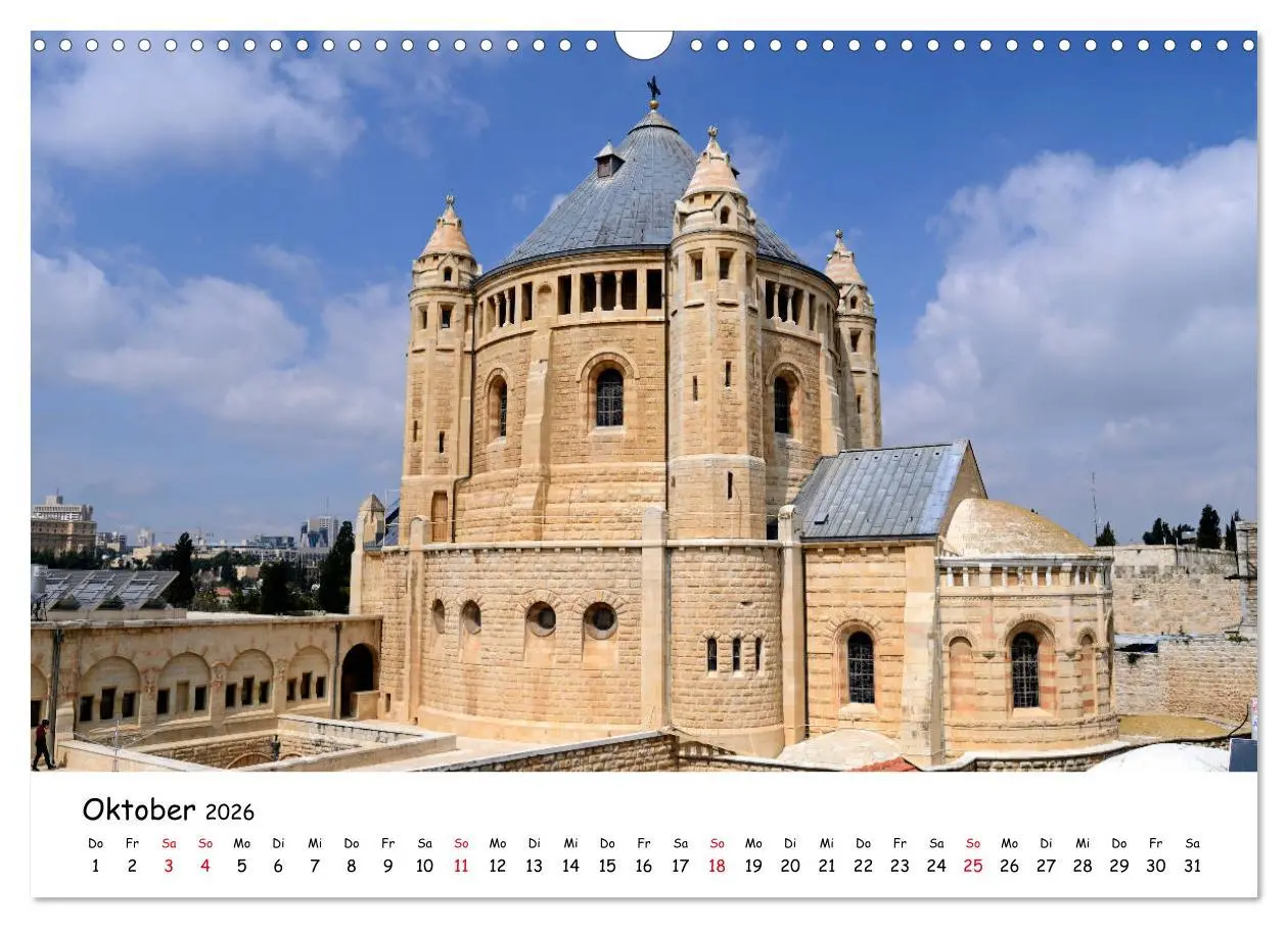 Bild: 9783457778517 | Traumziel Israel (Wandkalender 2026 DIN A3 quer), CALVENDO...