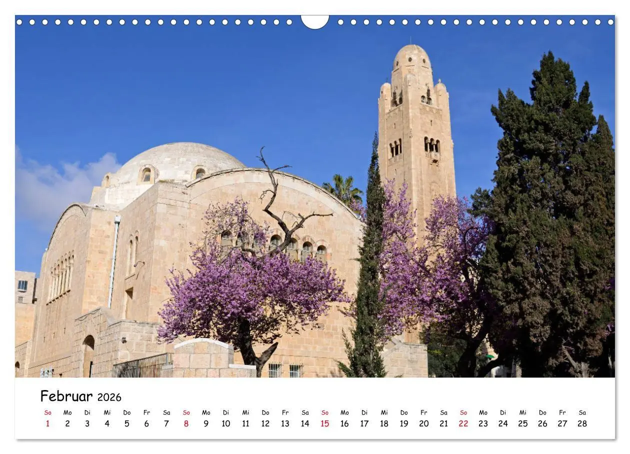 Bild: 9783457778517 | Traumziel Israel (Wandkalender 2026 DIN A3 quer), CALVENDO...
