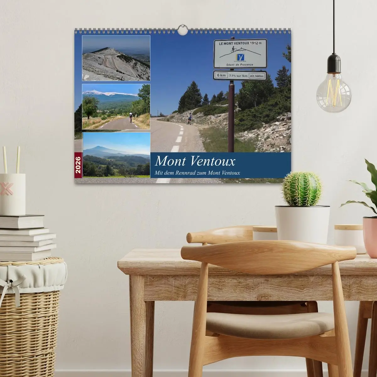 Bild: 9783457848517 | Mit dem Rennrad zum Mont Ventoux (Wandkalender 2026 DIN A3 quer),...