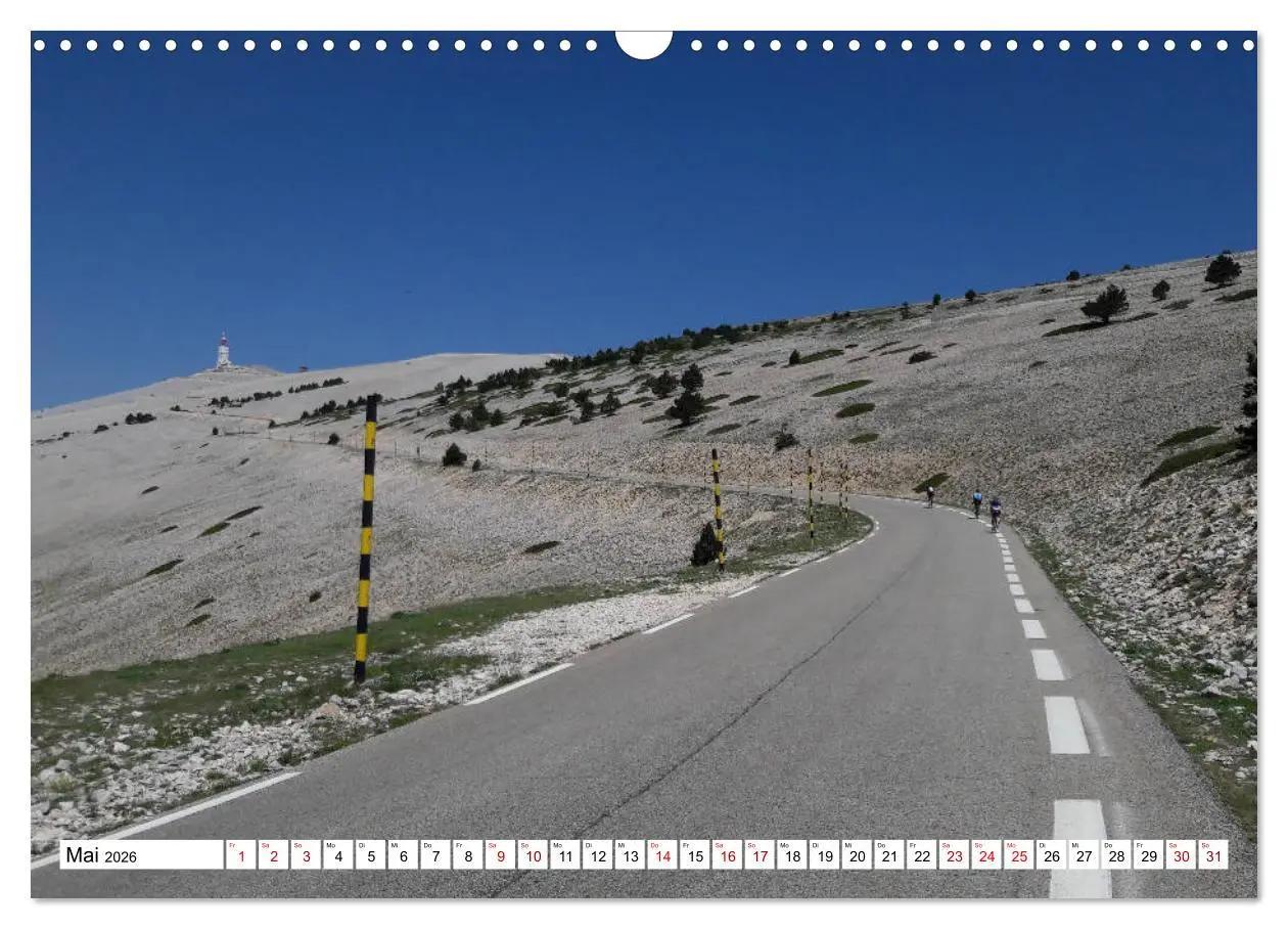 Bild: 9783457848517 | Mit dem Rennrad zum Mont Ventoux (Wandkalender 2026 DIN A3 quer),...