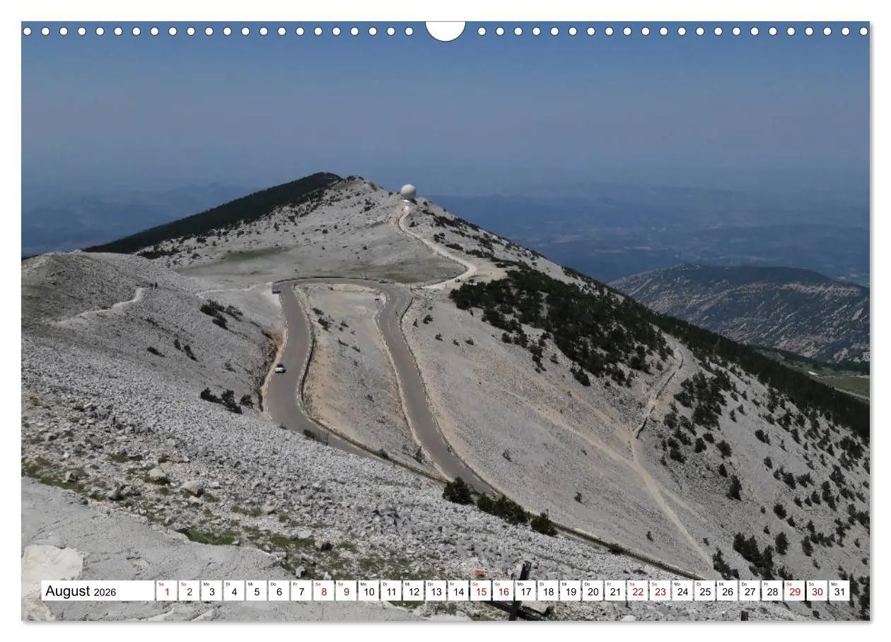 Bild: 9783457848517 | Mit dem Rennrad zum Mont Ventoux (Wandkalender 2026 DIN A3 quer),...