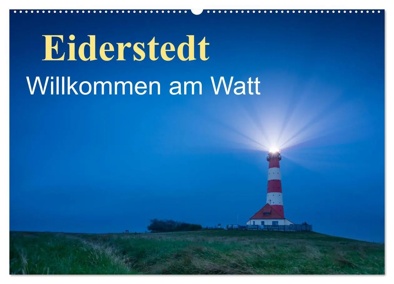 Cover: 9783516008517 | Eiderstedt - Willkommen am Watt (Wandkalender 2026 DIN A2 quer),...