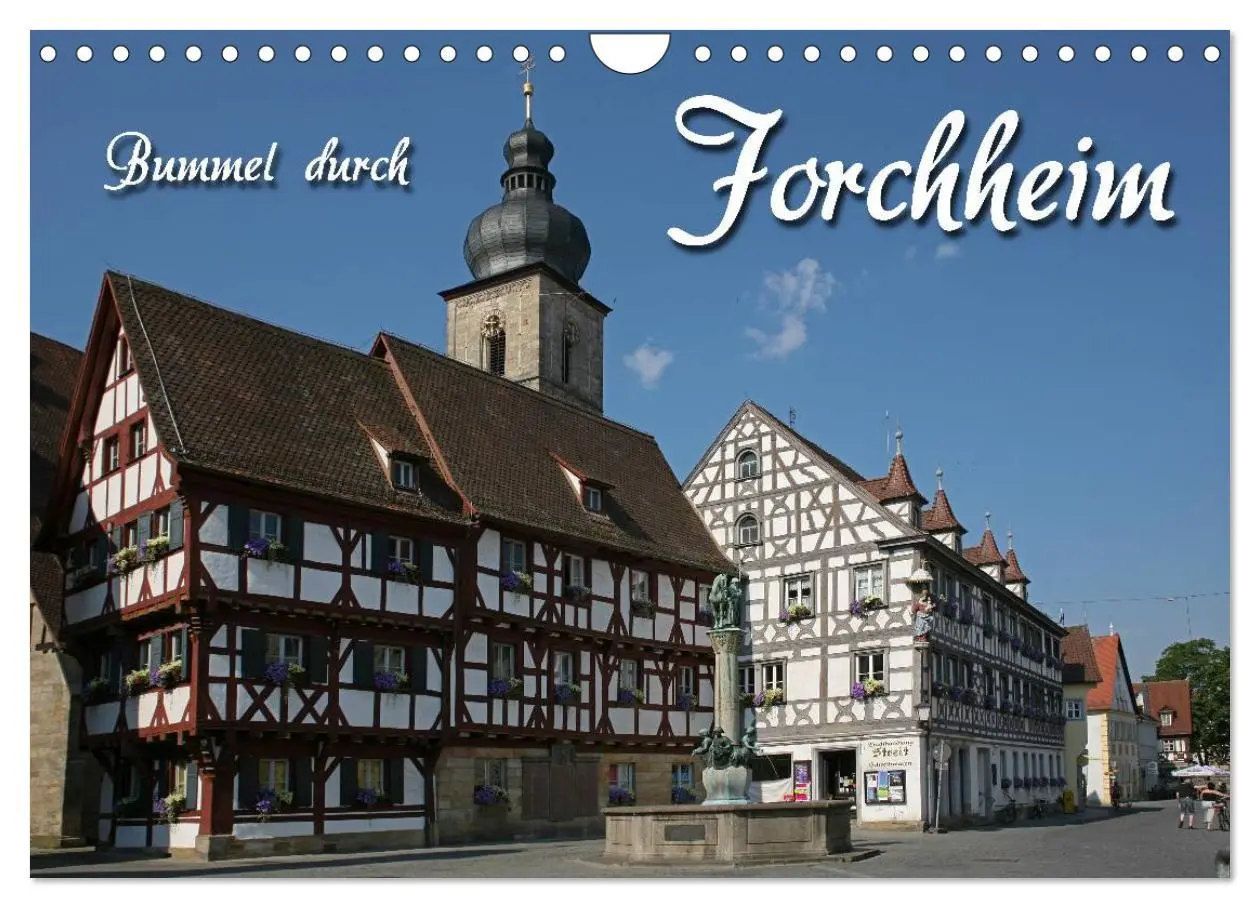 Cover: 9783516178517 | Bummel durch Forchheim (Wandkalender 2026 DIN A4 quer), CALVENDO...