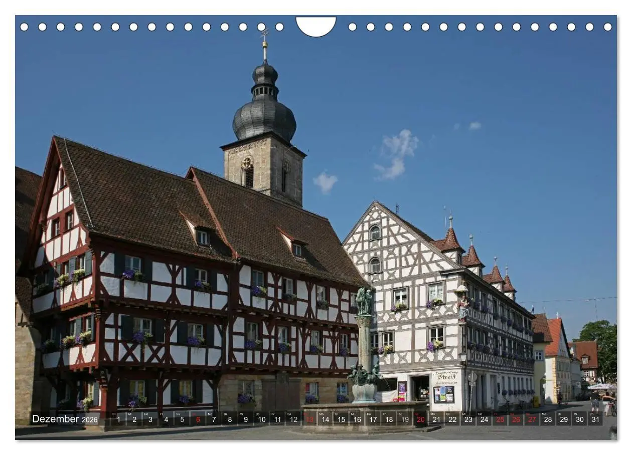 Bild: 9783516178517 | Bummel durch Forchheim (Wandkalender 2026 DIN A4 quer), CALVENDO...