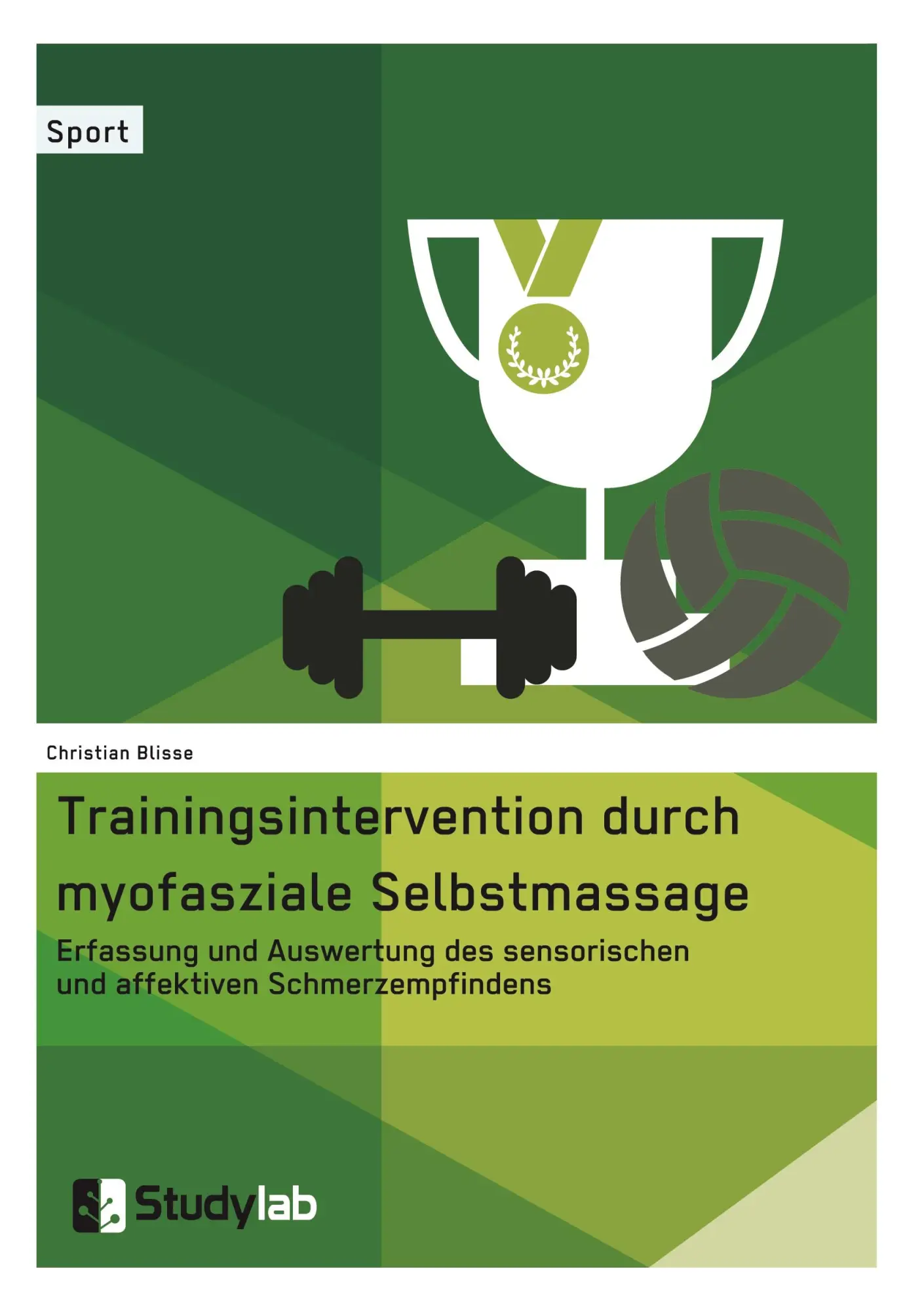 Cover: 9783946458517 | Trainingsintervention durch myofasziale Selbstmassage. Erfassung...