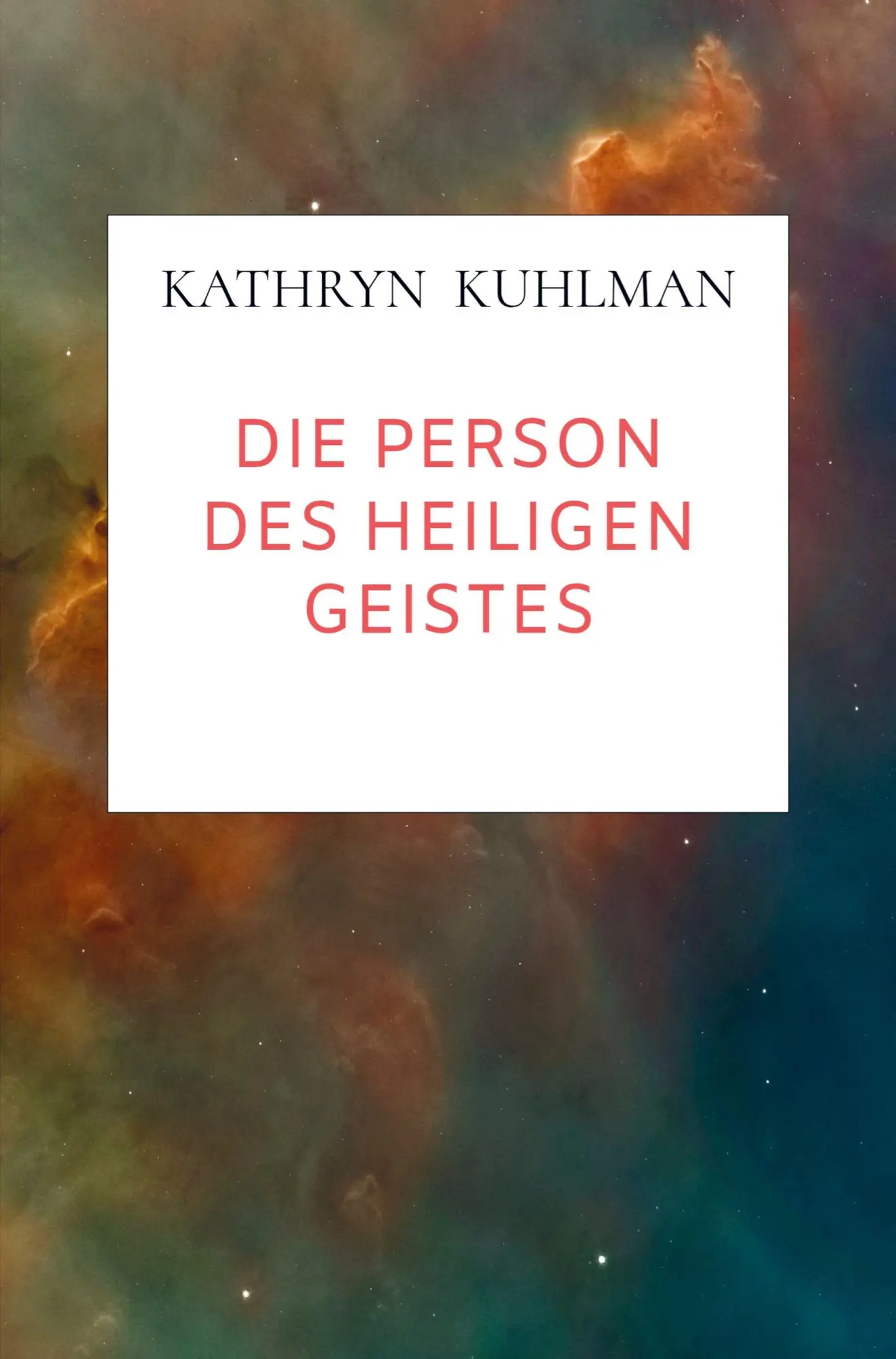 Cover: 9789403858517 | Die Person des Heiligen Geistes | Kathryn Kuhlman | Taschenbuch | 2025