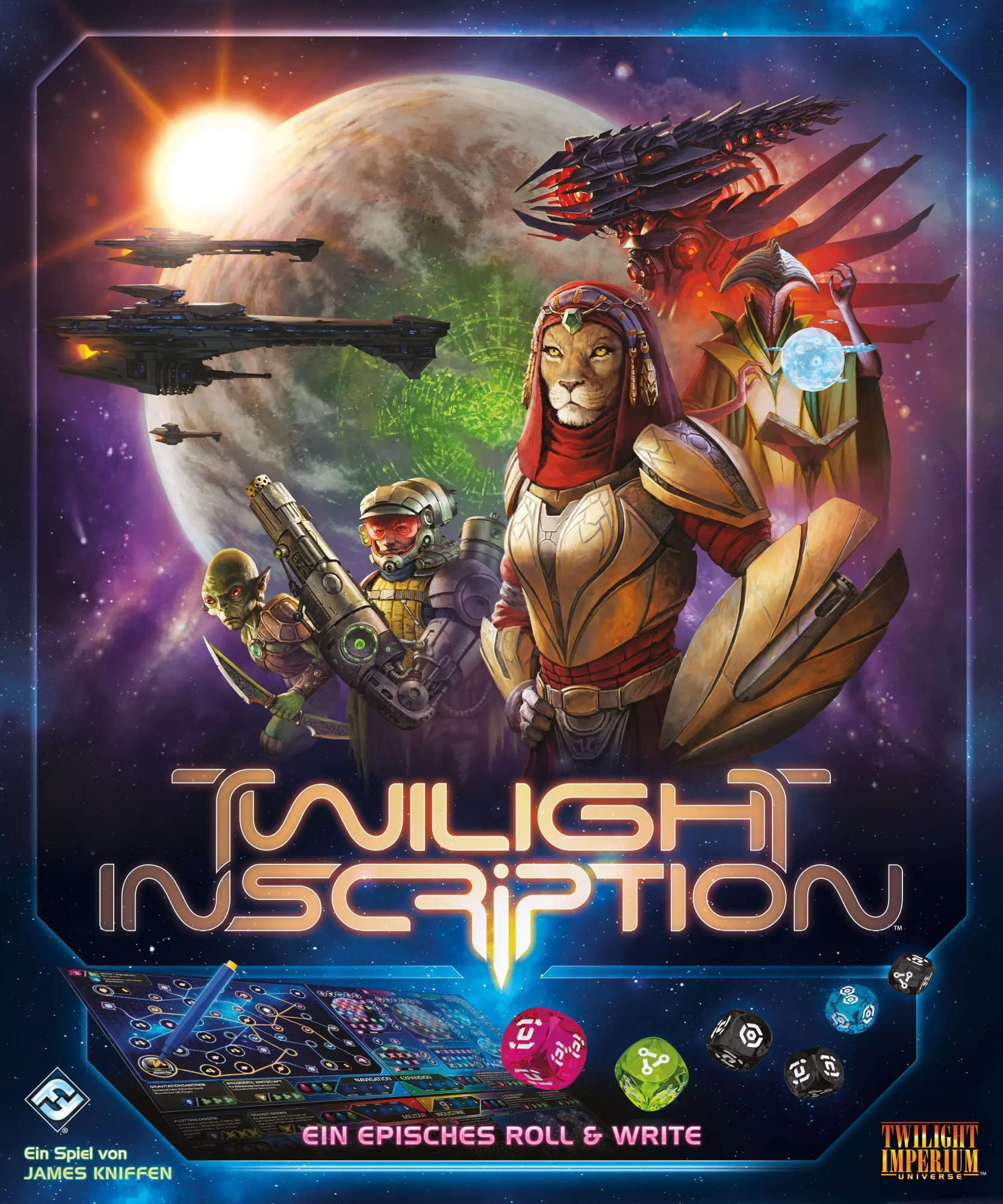 Cover: 841333118617 | Twilight Inscription | James Kniffen | Spiel | FFGD0182 | Deutsch