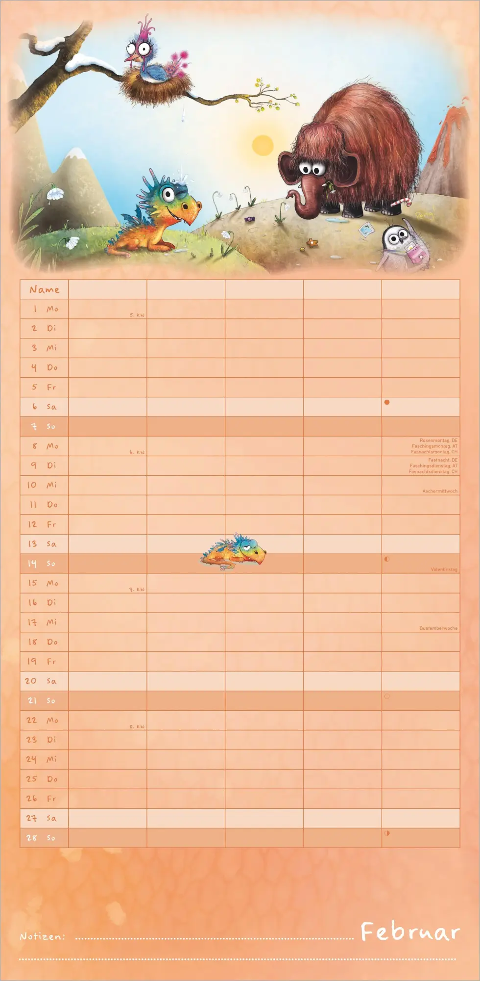 Bild: 4069095018617 | Familienplaner Furzipups der Knatterdrache 2027 | KG | Kalender | 2027