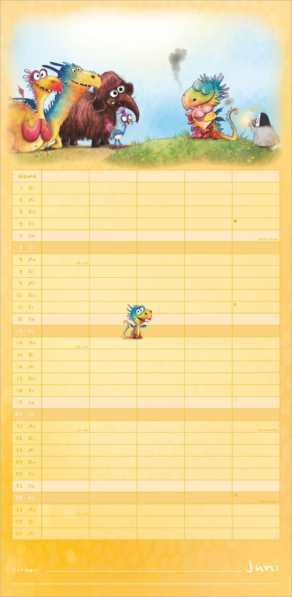 Bild: 4069095018617 | Familienplaner Furzipups der Knatterdrache 2027 | KG | Kalender | 2027