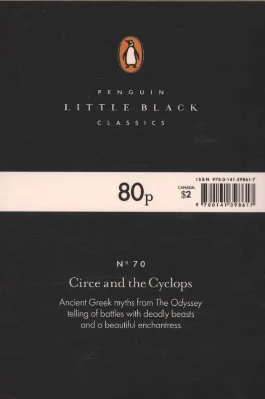 Rückseite: 9780141398617 | Circe and the Cyclops | Homer | Taschenbuch | Kartoniert / Broschiert