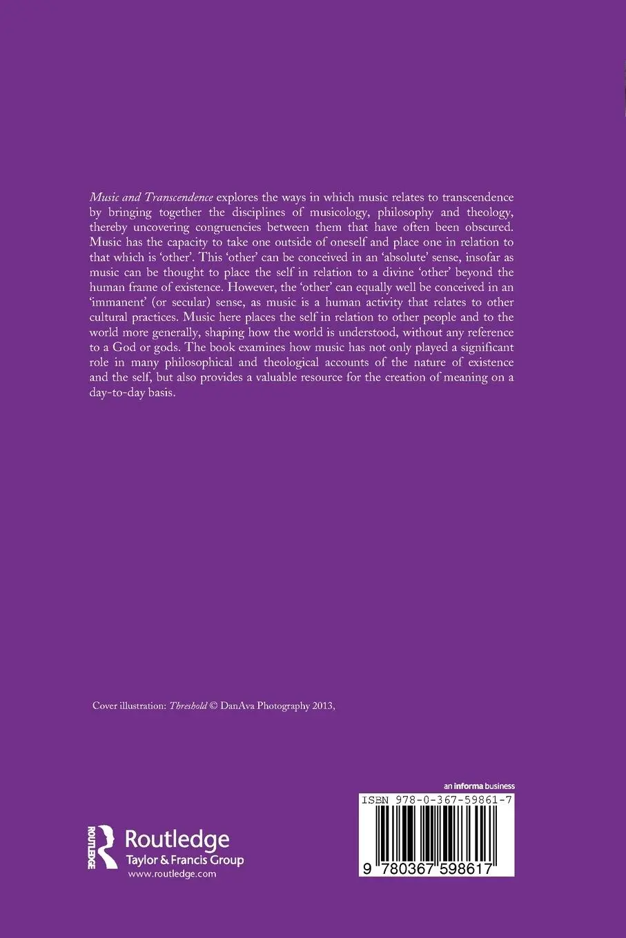 Rückseite: 9780367598617 | Music and Transcendence | Ferdia J. Stone-Davis | Taschenbuch | 2020