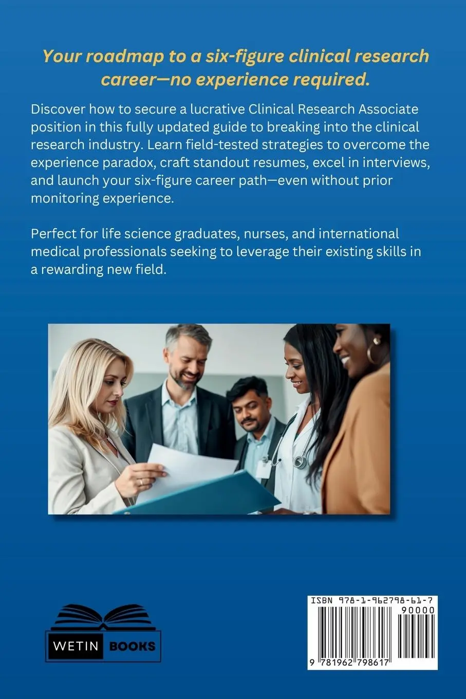 Rückseite: 9781962798617 | Clinical Research Associate Jobs for Life Science Degree Holders,...
