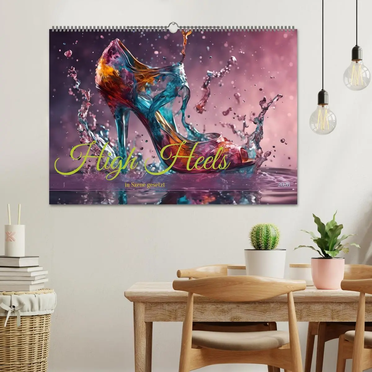Bild: 9783457388617 | High Heels in Szene gesetzt (Wandkalender 2026 DIN A2 quer),...