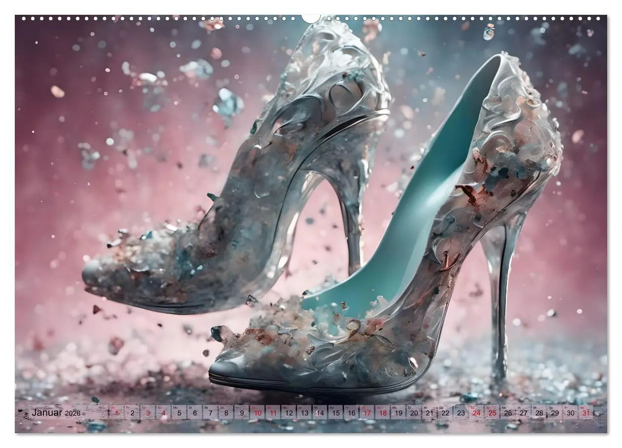 Bild: 9783457388617 | High Heels in Szene gesetzt (Wandkalender 2026 DIN A2 quer),...