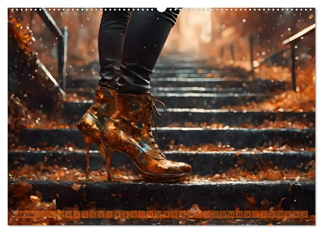 Bild: 9783457388617 | High Heels in Szene gesetzt (Wandkalender 2026 DIN A2 quer),...
