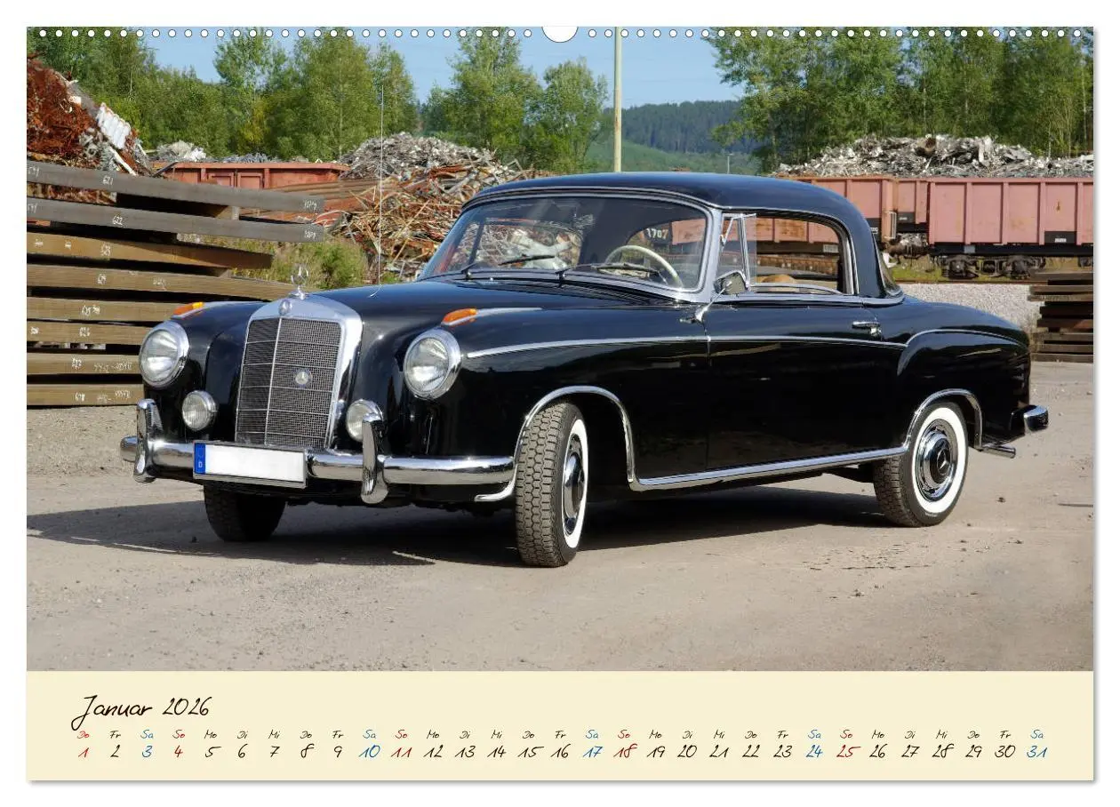 Bild: 9783457698617 | Klassiker mit Stern (hochwertiger Premium Wandkalender 2026 DIN A2...