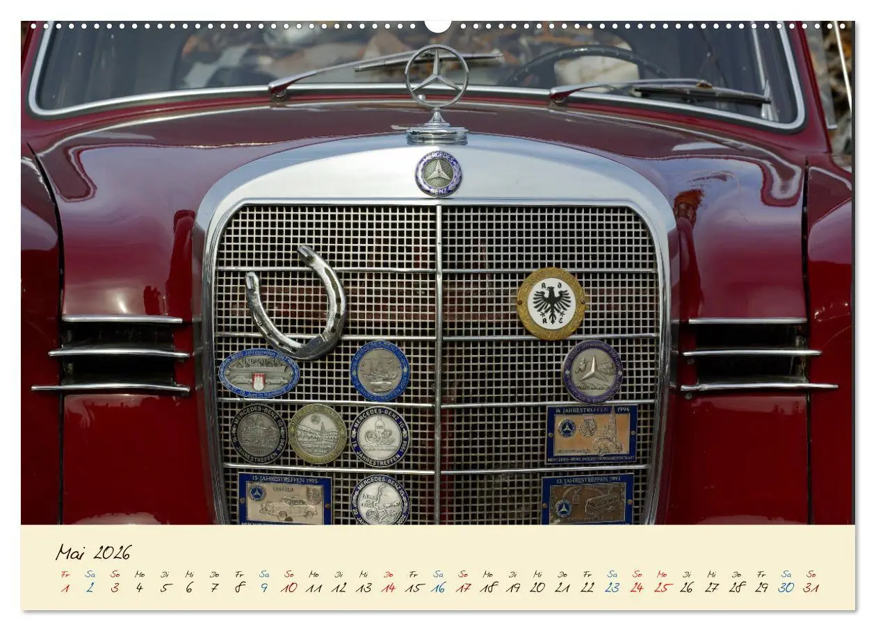 Bild: 9783457698617 | Klassiker mit Stern (hochwertiger Premium Wandkalender 2026 DIN A2...