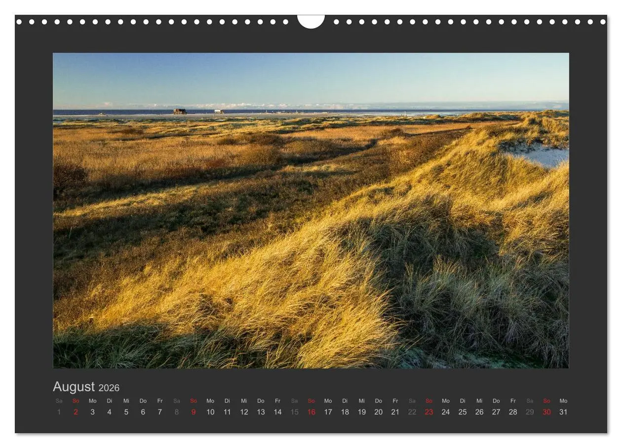 Bild: 9783516098617 | Impressionen aus St. Peter-Ording (Wandkalender 2026 DIN A3 quer),...