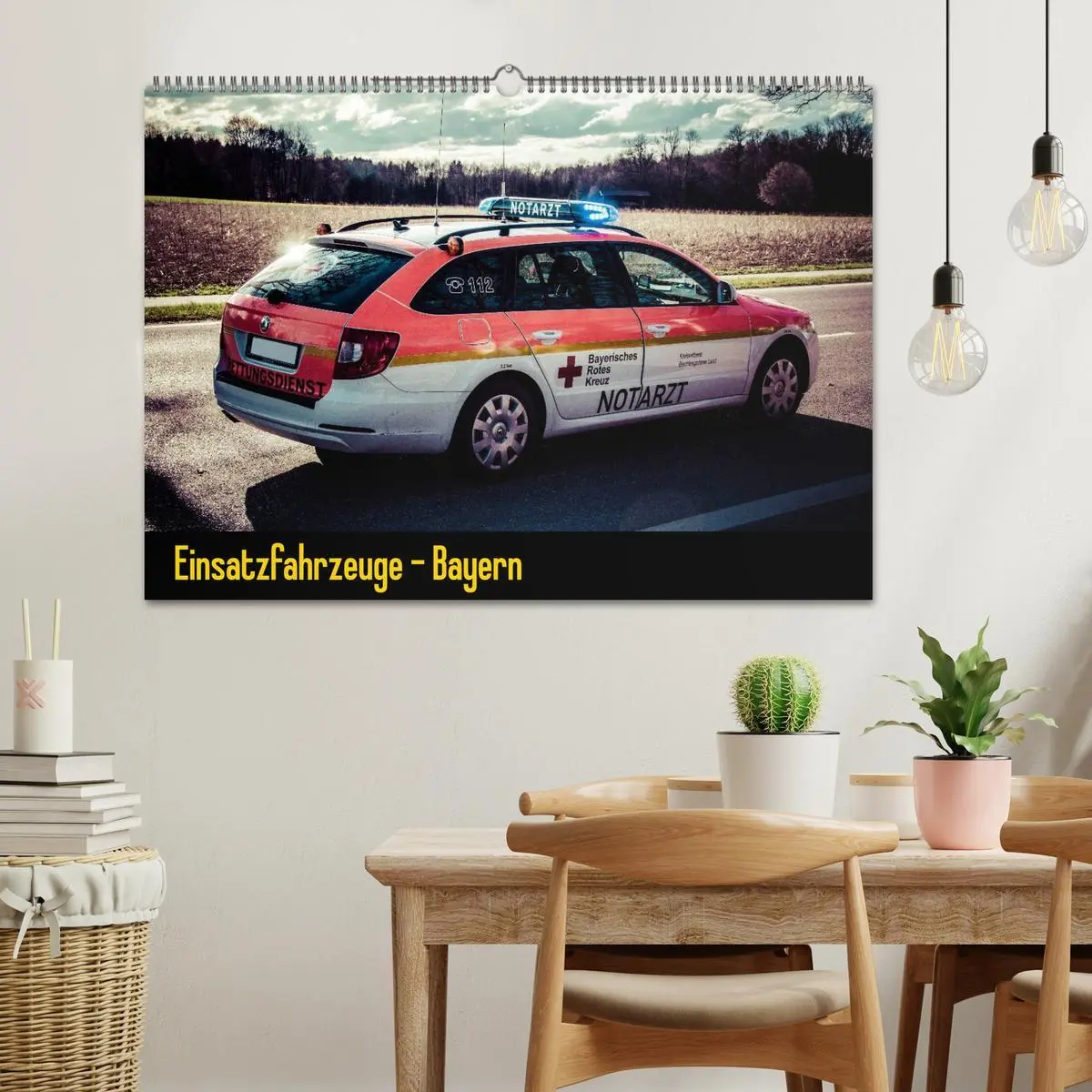 Bild: 9783516168617 | Einsatzfahrzeuge - Bayern (Wandkalender 2026 DIN A2 quer), CALVENDO...
