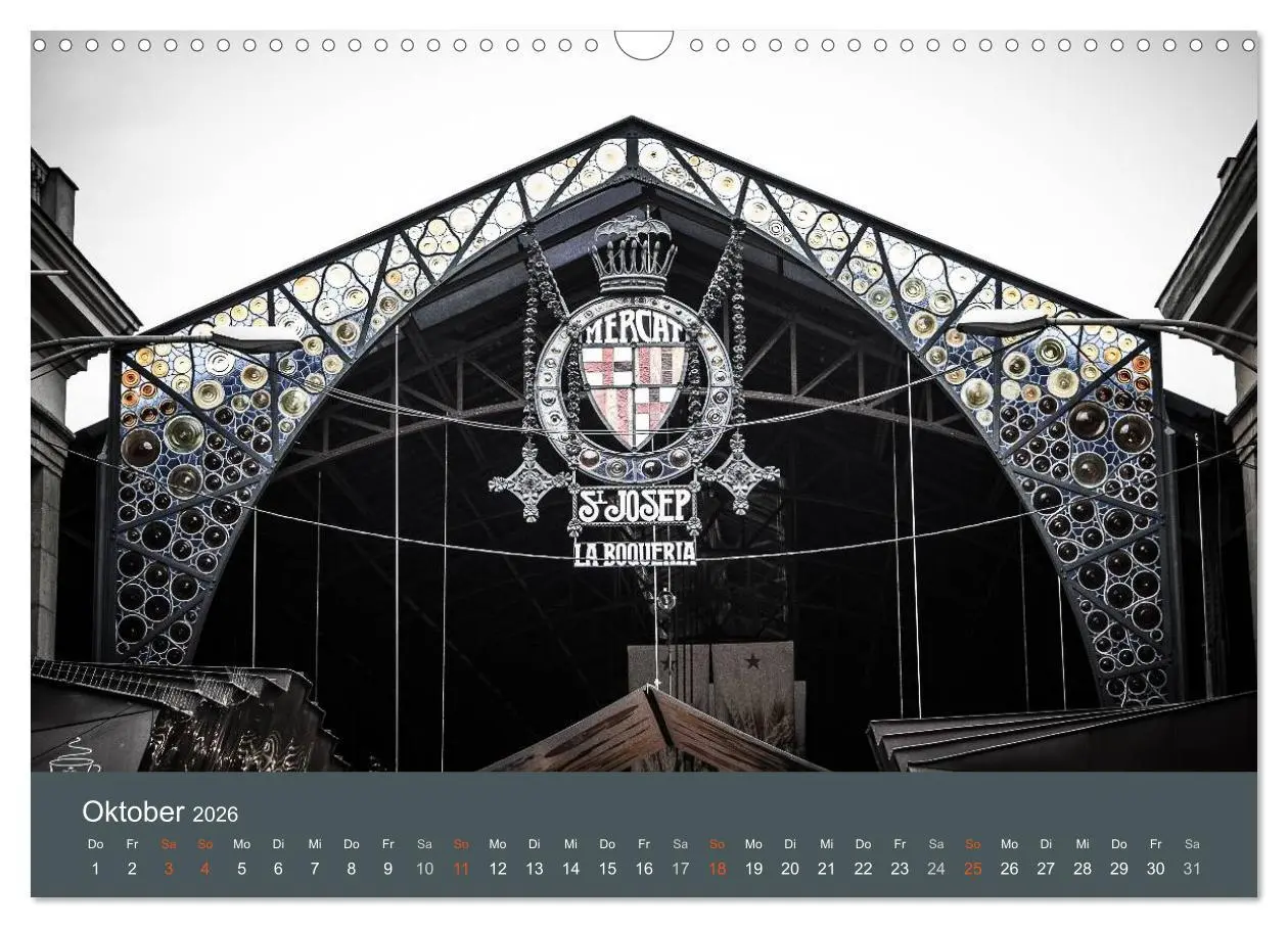 Bild: 9783516238617 | Barcelona - Faszinierende Architektur (Wandkalender 2026 DIN A3...