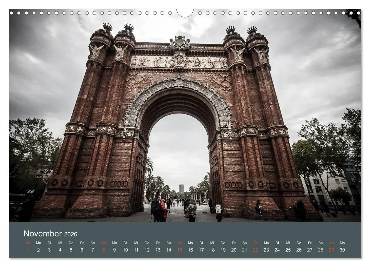 Bild: 9783516238617 | Barcelona - Faszinierende Architektur (Wandkalender 2026 DIN A3...
