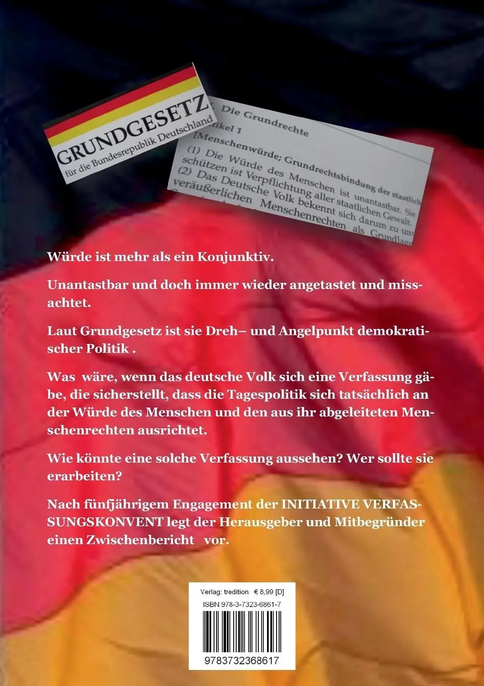 Rückseite: 9783732368617 | Der Würde wegen | Ralph Boes (u. a.) | Taschenbuch | 108 S. | Deutsch