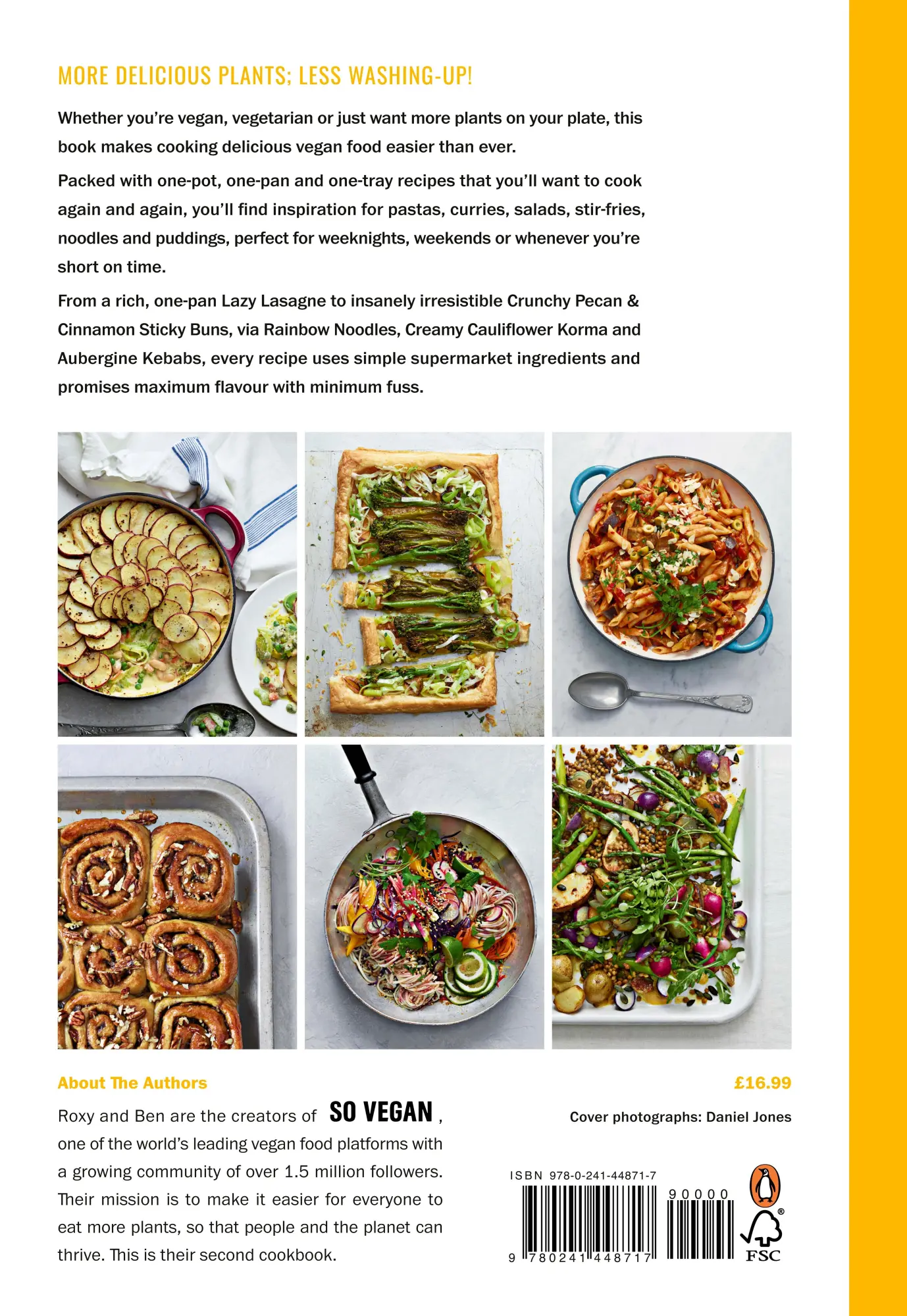 Rückseite: 9780241448717 | One Pot Vegan | Roxy Pope | Buch | Gebunden | Englisch | 2022