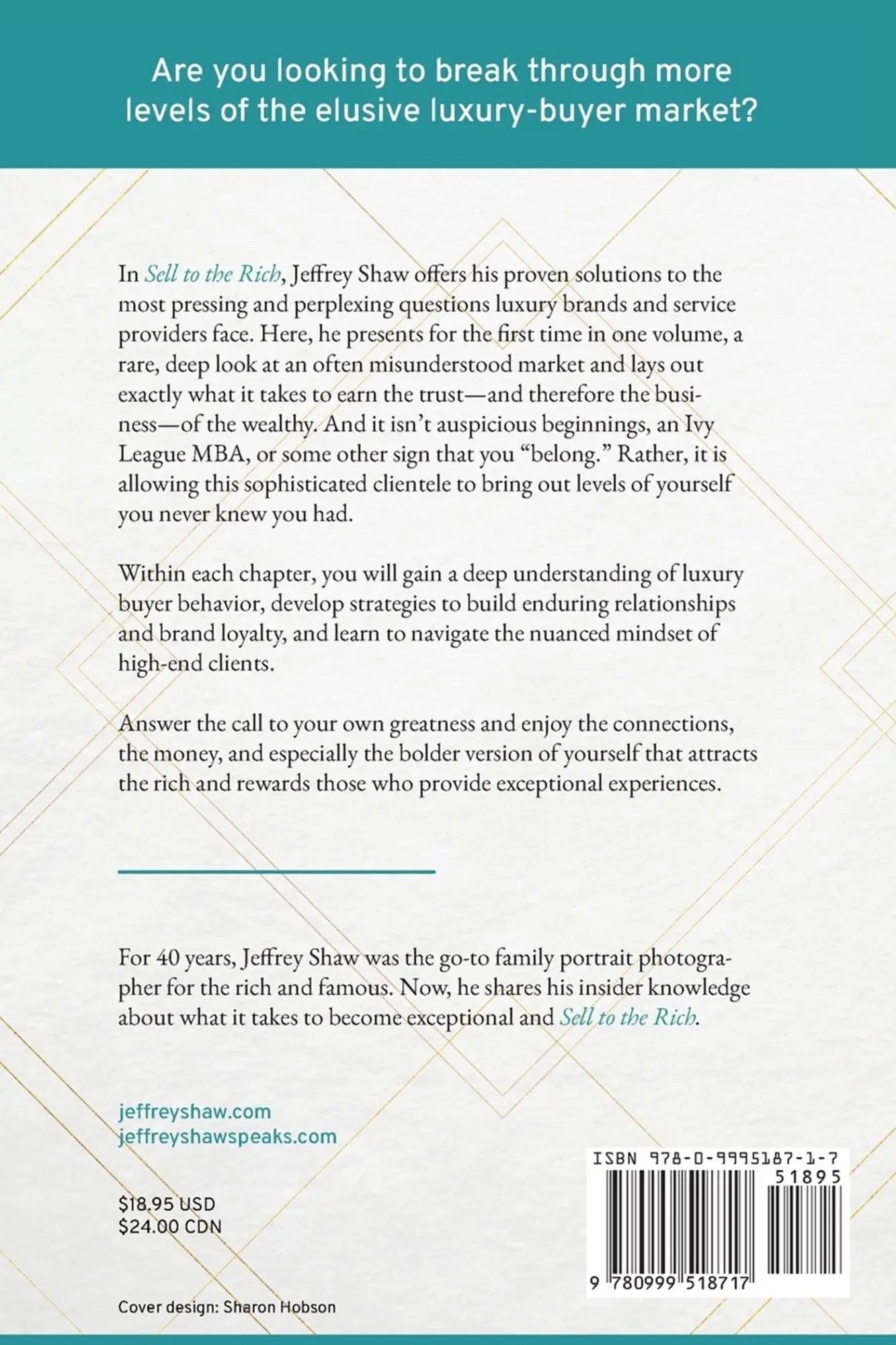 Rückseite: 9780999518717 | Sell to the Rich | The Insider's Handbook to Selling Luxury | Shaw