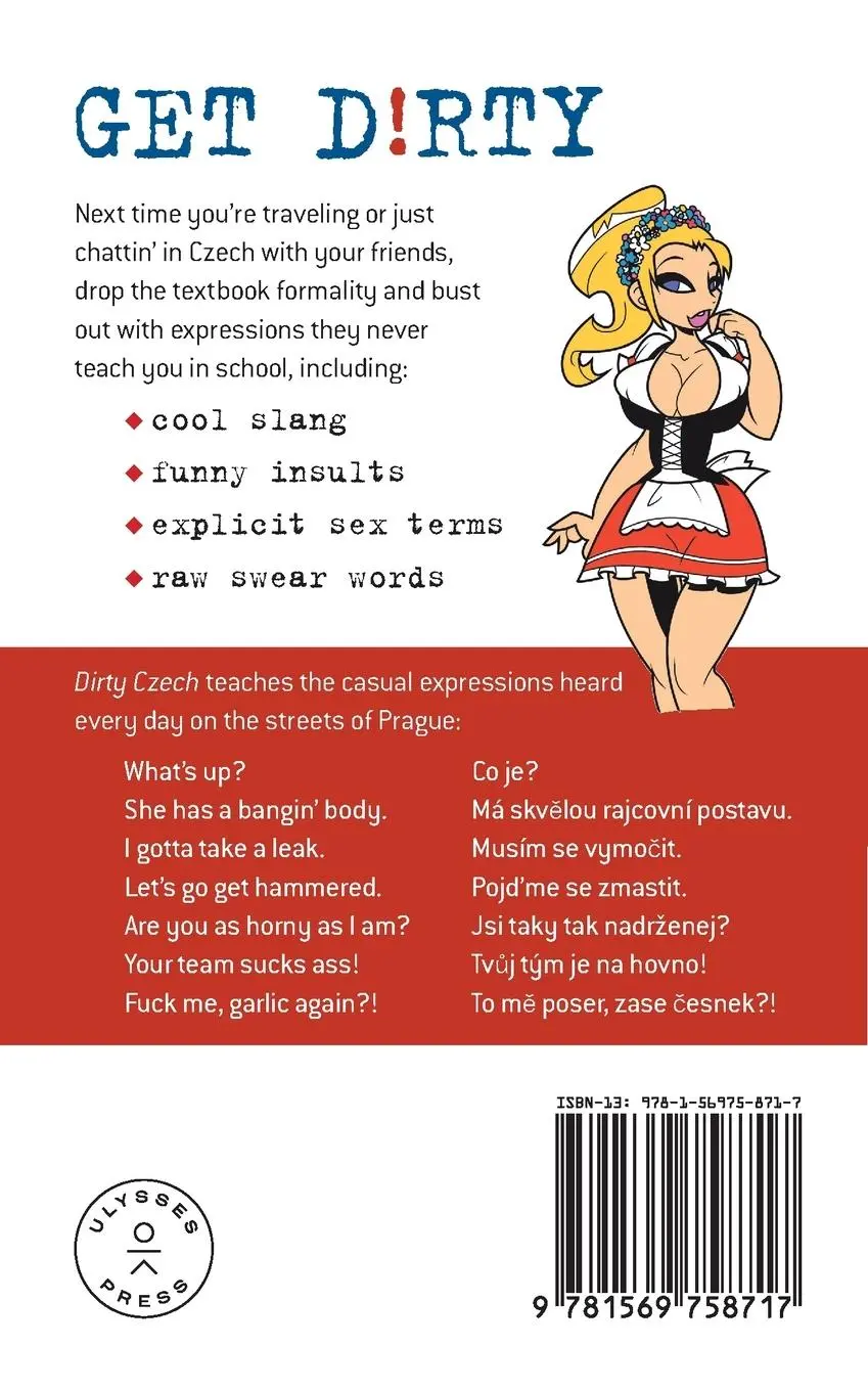 Rückseite: 9781569758717 | Dirty Czech | Everyday Slang from What's Up? to F*%# Off! | Blaha