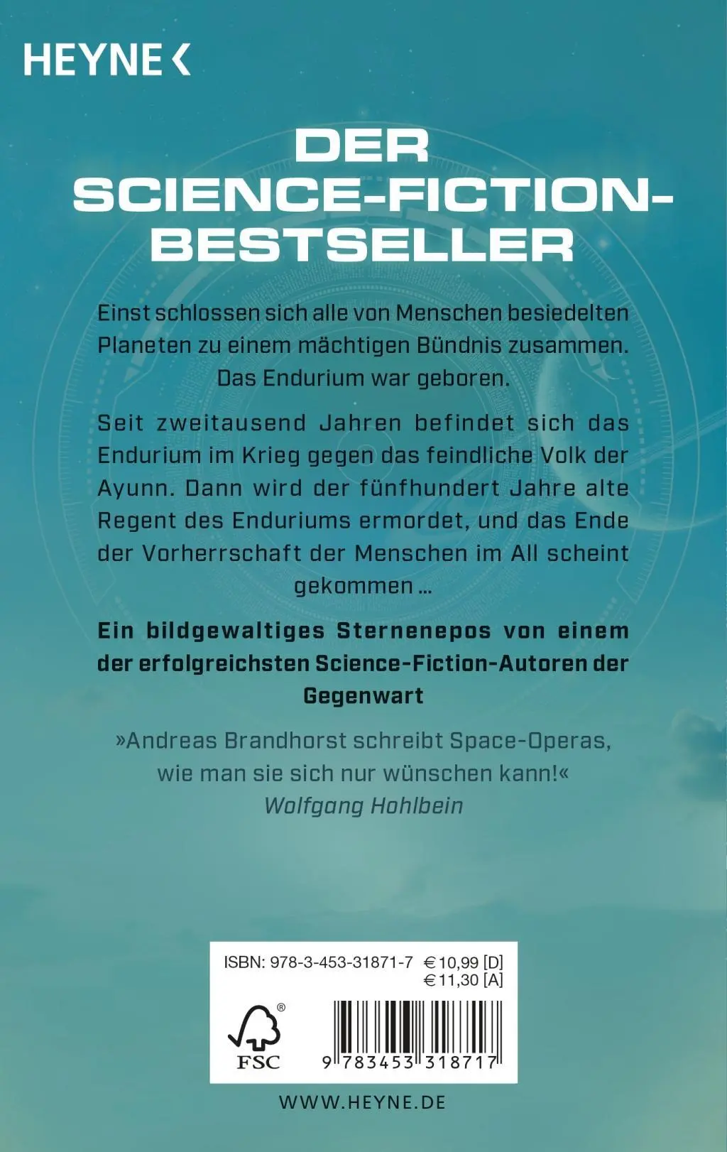 Bild: 9783453318717 | Der letzte Regent | Roman | Andreas Brandhorst | Taschenbuch | 608 S.
