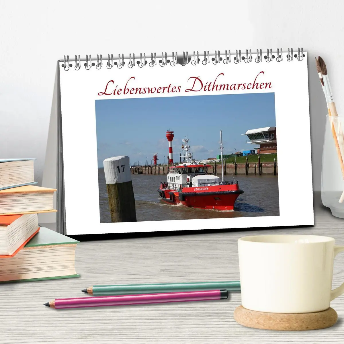 Bild: 9783457828717 | Liebenswertes Dithmarschen (Tischkalender 2026 DIN A5 quer),...